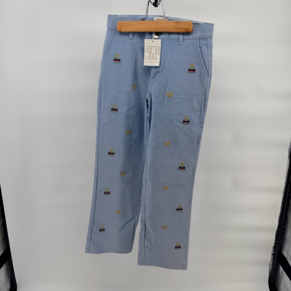 The Beaufort Bonnet Company Prep School Corduroy Critter Pants Drum and Horn